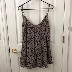 Flower patterned dress
